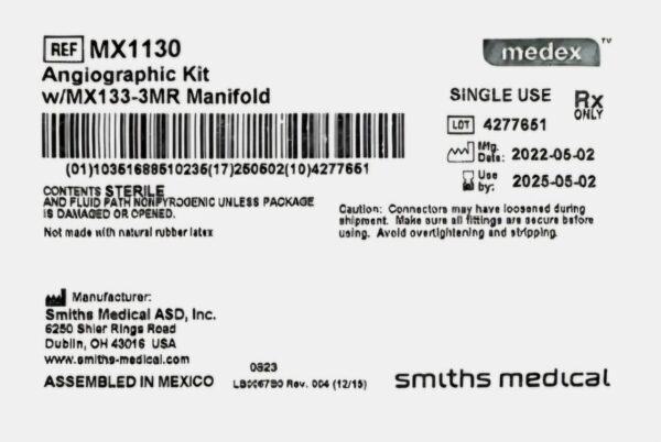 Manifold Angiográfico Medex