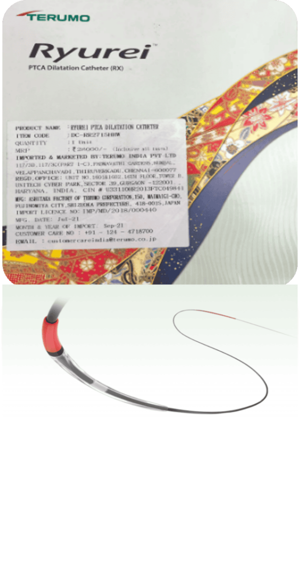 Balon Coronario Sc Ryurei Terumo