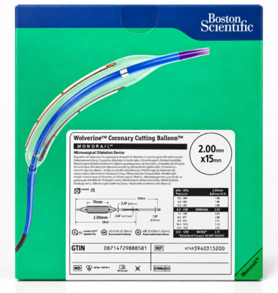 Balón de corte coronario Wolverine™ Boston Scientific ES Balón de corte coronario Wolverine™ Boston Scientific ES - Angioplastia Coronaria