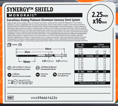 Stent Coronario SYNERGY™ Boston Scientific ES Stent Coronario SYNERGY™ Boston Scientific ES - Angioplastia Coronaria